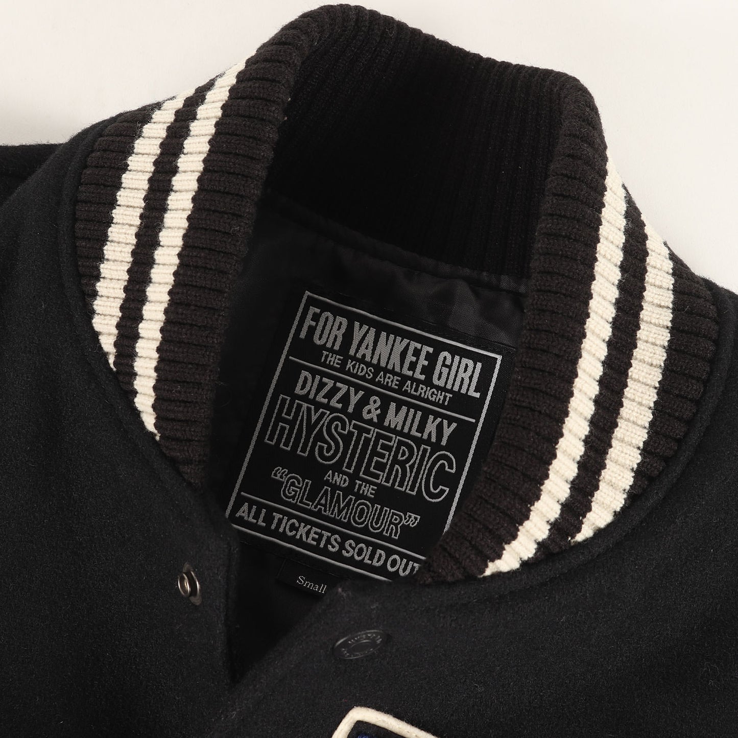 21AW VIXEN GIRL 刺繍 ヴァーシティ ジャケット