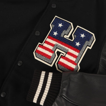 21AW VIXEN GIRL 刺繍 ヴァーシティ ジャケット