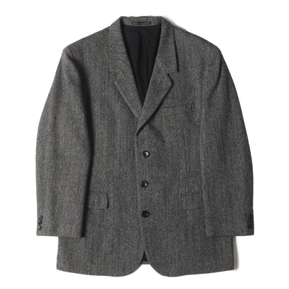 ヘリンボーン ウール 3B テーラード ジャケット / Y's for men