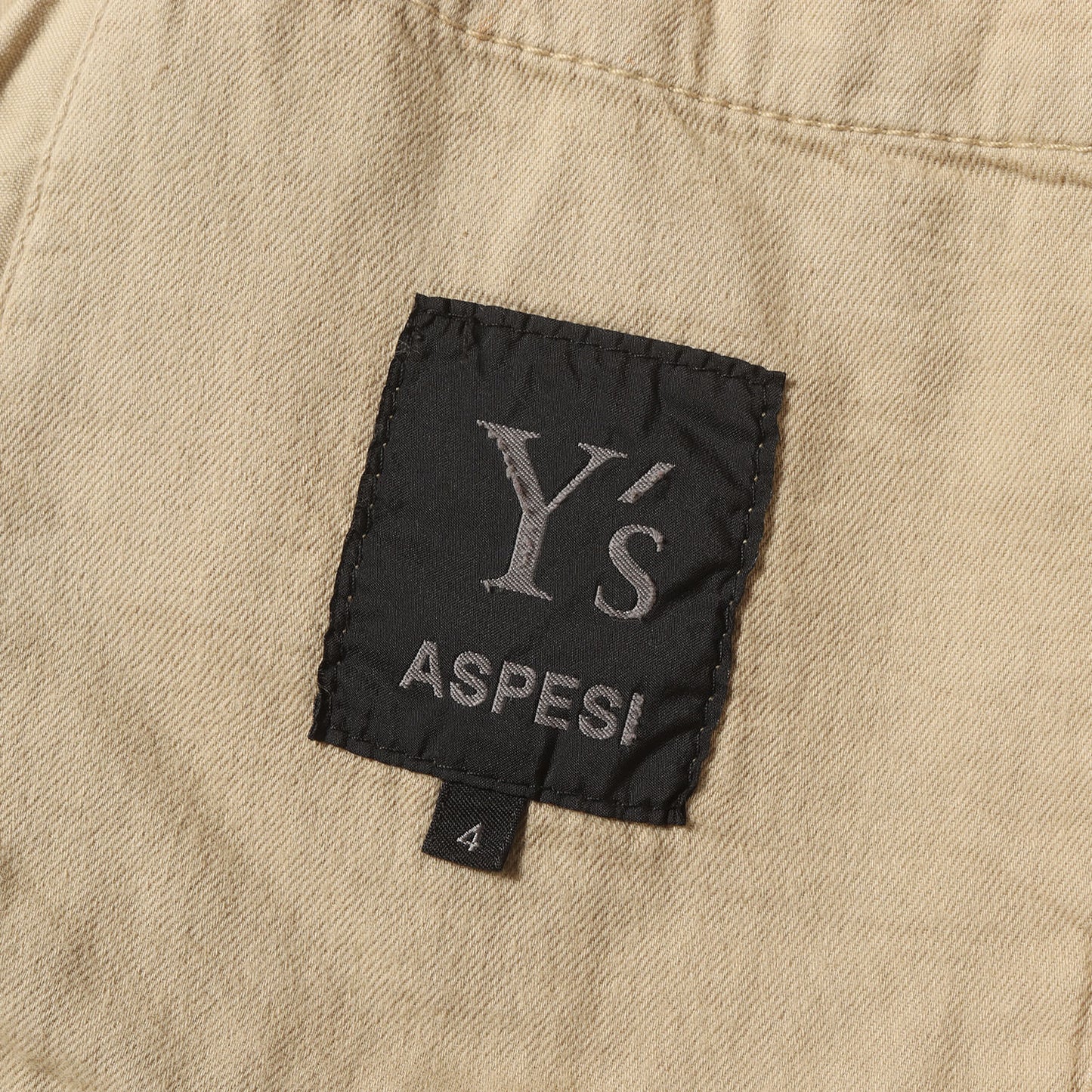 00s × ASPESI ミリタリー パッチワーク 2B テーラード ジャケット / Ys