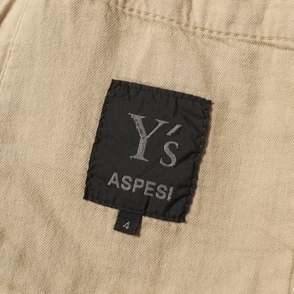 00s × ASPESI ミリタリー パッチワーク 2B テーラード ジャケット / Ys