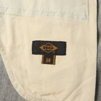 スタッズ付き ストレッチ デニムパンツ