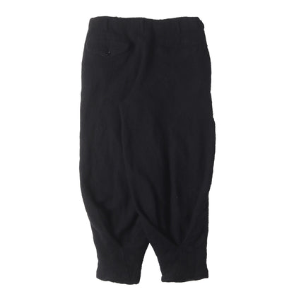 22AW ピリング加工 ウール 縮絨 トラウザー スラックス パンツ