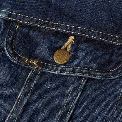 25AW × Lee ヴィンテージウォッシュ ブランケット付き デニム トラッカー ジャケット (LEE / SD Storm Rider Denim Jacket 101 LJ VW)
