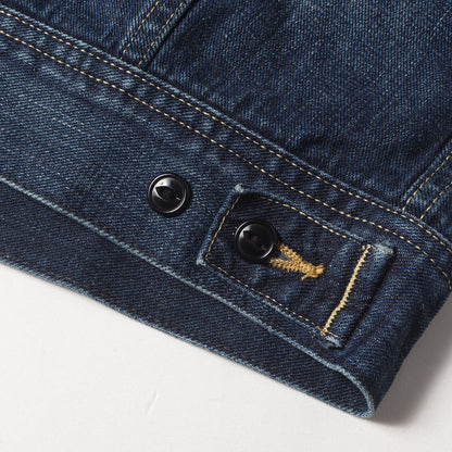 25AW × Lee ヴィンテージウォッシュ ブランケット付き デニム トラッカー ジャケット (LEE / SD Storm Rider Denim Jacket 101 LJ VW)