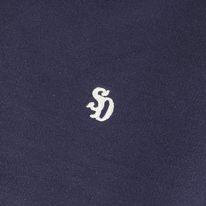 24AW ワンポイント 刺繍 スウェット トレーナー (SD PIMA COTTON CREW SWEAT)