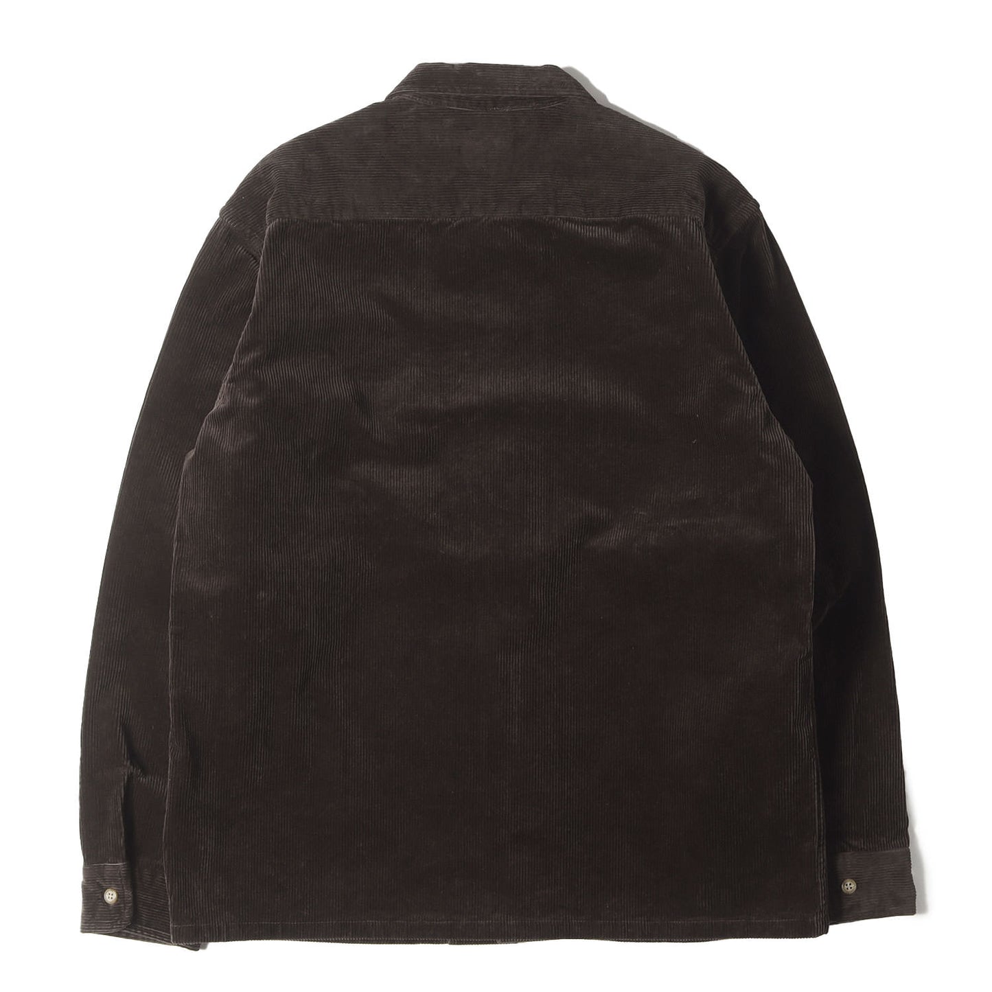 チェーンロゴ 刺繍 ストレッチ コーデュロイ シャツ (SD Stretch Corduroy Shirt)