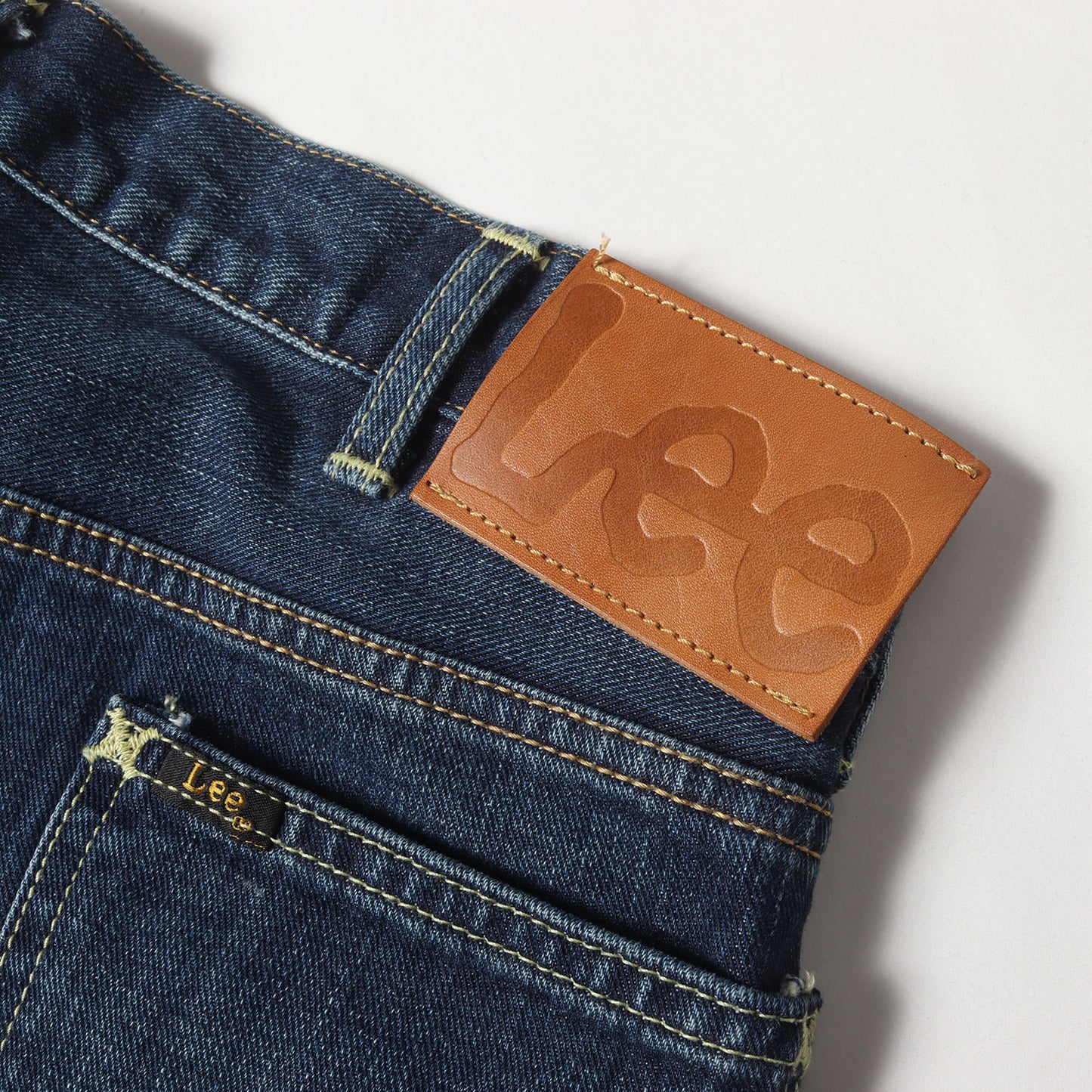 25AW × Lee ヴィンテージウォッシュ加工 テーパード デニム パンツ (Lee / SD Riders Denim Pants 101Z Vintage Wash)