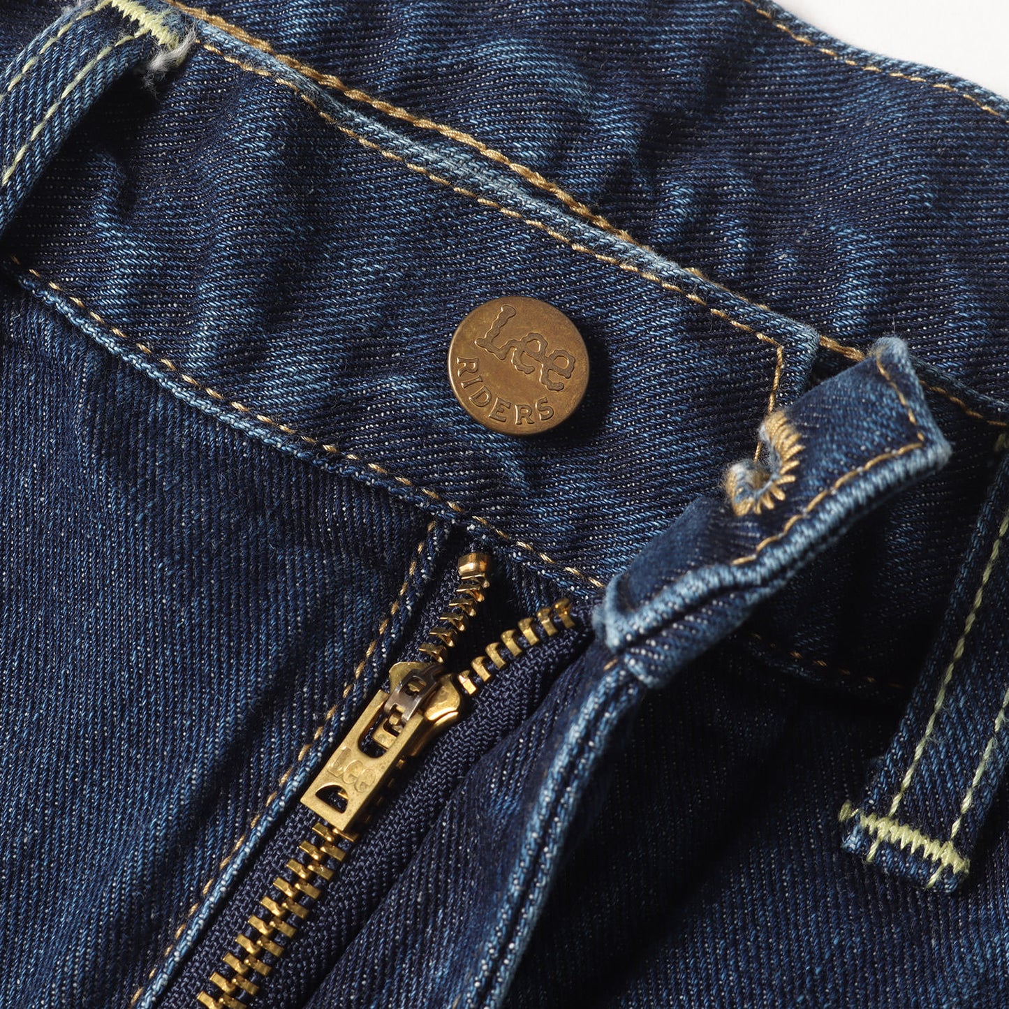 25AW × Lee ヴィンテージウォッシュ加工 テーパード デニム パンツ (Lee / SD Riders Denim Pants 101Z Vintage Wash)