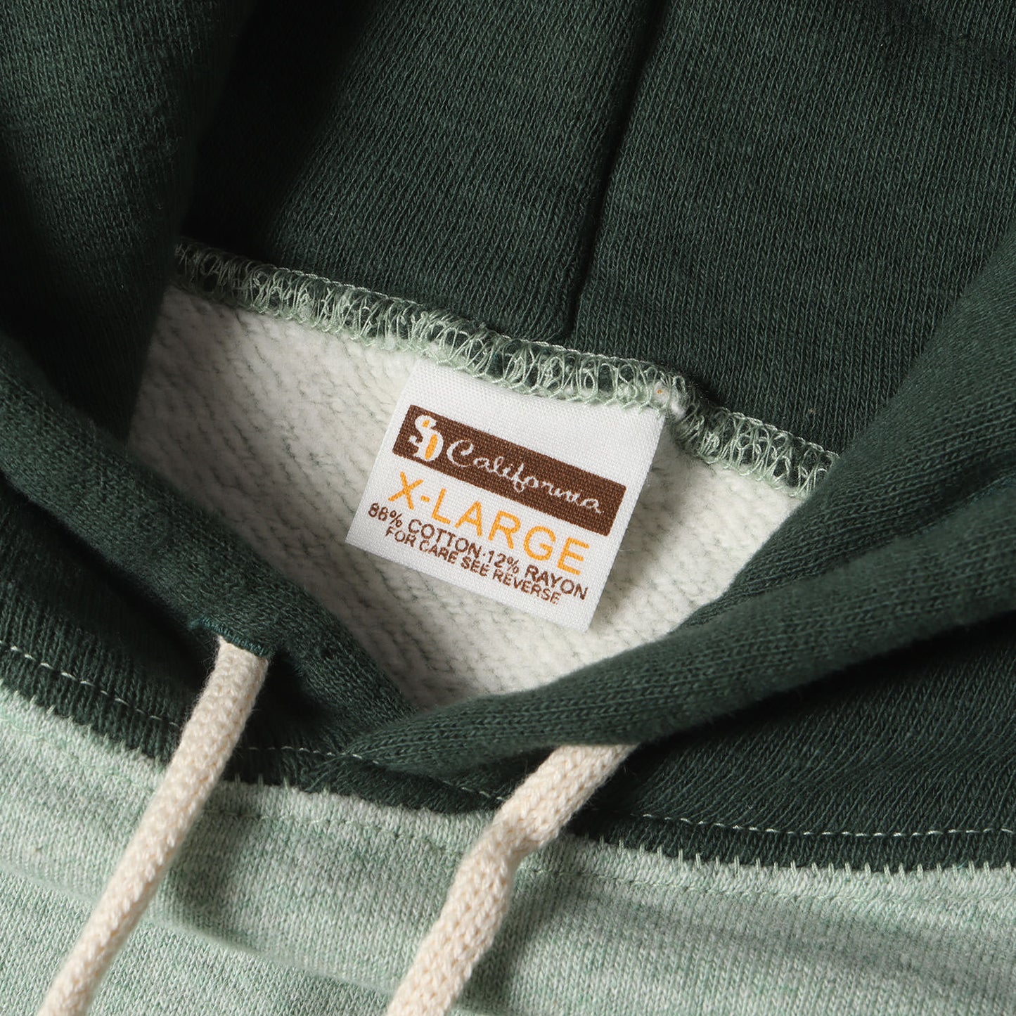 25SS ダイナーロゴ ツートーン スウェット パーカー (SD 88/12 DINER LOGO 2TONE HOOD SWEAT)