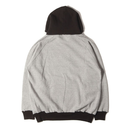 25SS ダイナーロゴ ツートーン スウェット パーカー (SD 88/12 DINER LOGO 2TONE HOOD SWEAT)