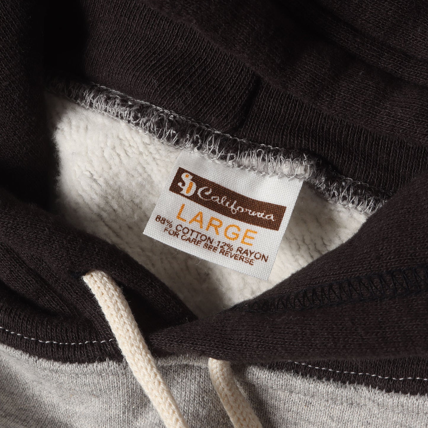 25SS ダイナーロゴ ツートーン スウェット パーカー (SD 88/12 DINER LOGO 2TONE HOOD SWEAT)