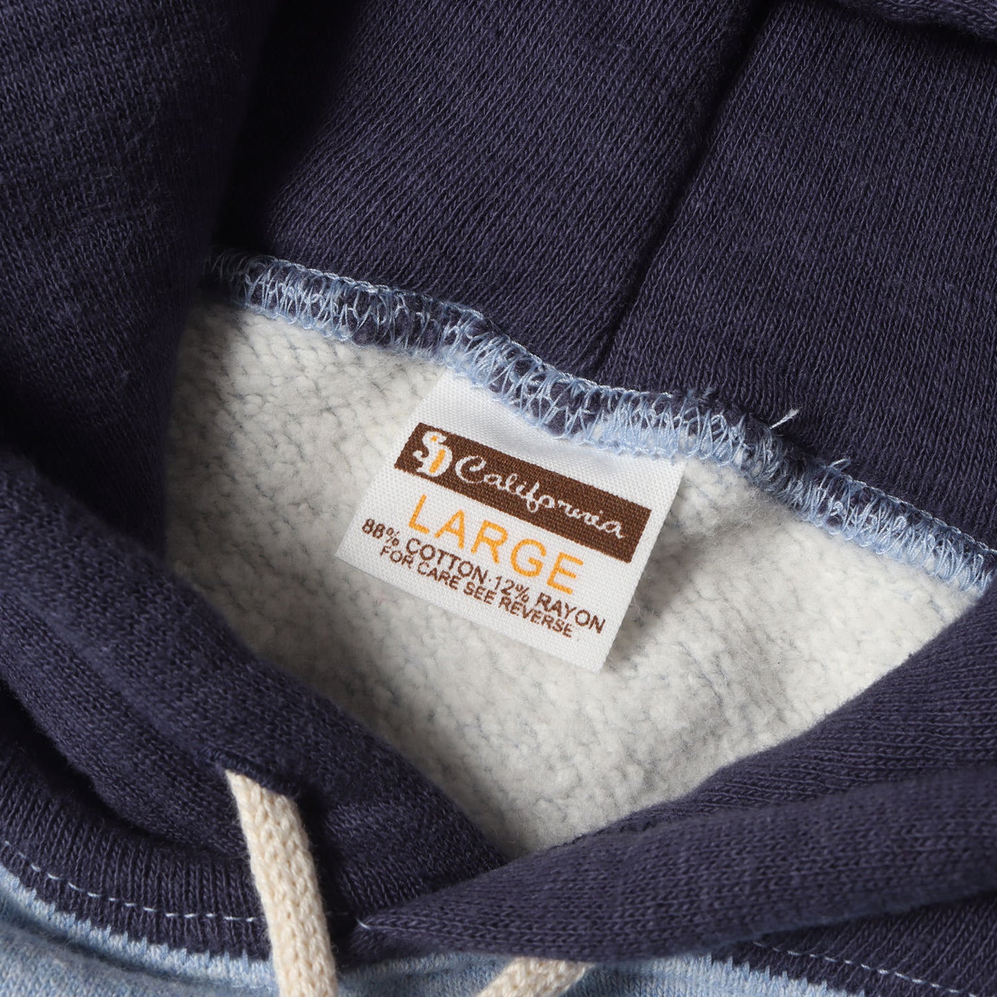 25SS ダイナーロゴ ツートーン スウェット パーカー (SD 88/12 DINER LOGO 2TONE HOOD SWEAT)