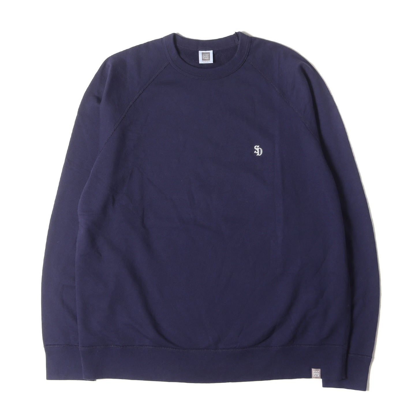 24AW ワンポイント 刺繍 スウェット トレーナー (SD PIMA COTTON CREW SWEAT)