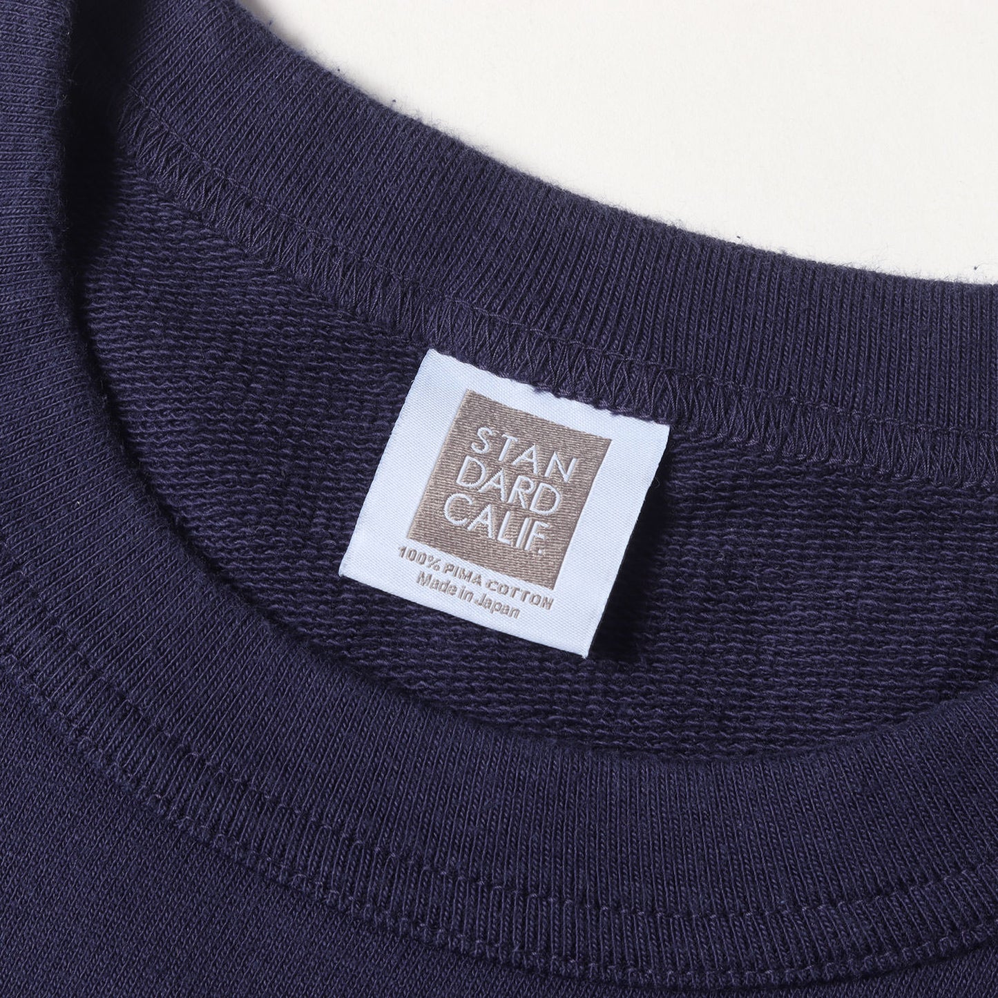 24AW ワンポイント 刺繍 スウェット トレーナー (SD PIMA COTTON CREW SWEAT)