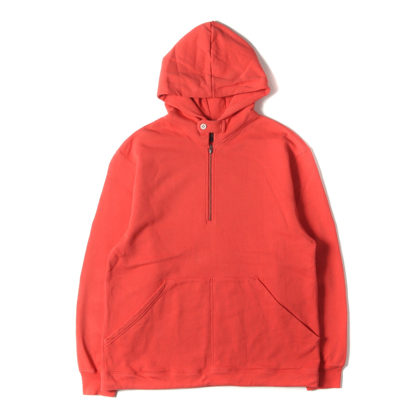 24AW ハーフジップ コットン フーディー (Sweat Half Zip Hoodie) / BEAMS PLUS