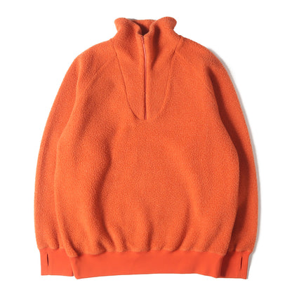 24AW ハーフジップ アクリル フリース (MIL Half Zip Fleece) / BEMAS PLUS