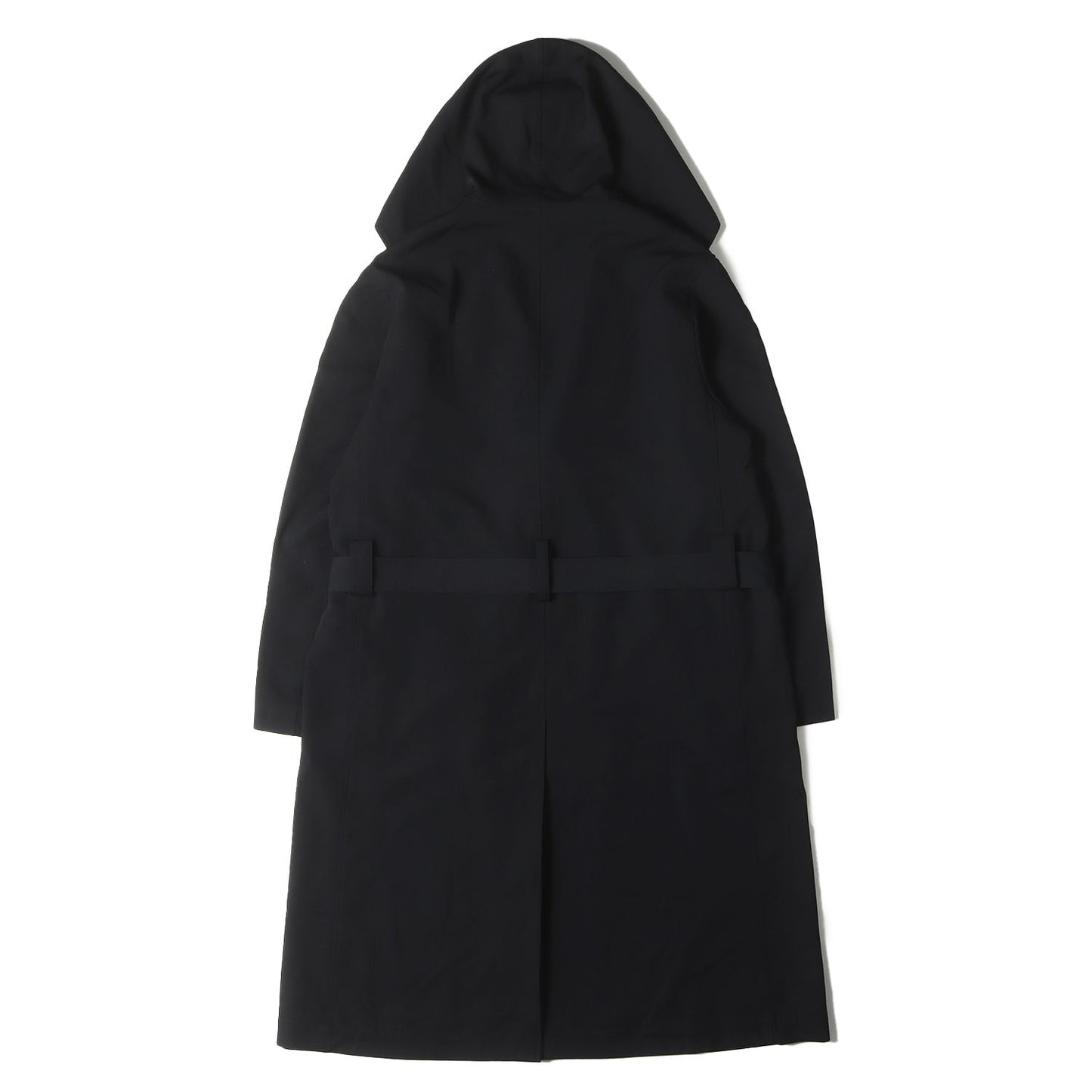 フーデッド ウールギャバ ロング コート (WOOL GABARDINE HOODED COAT) / REGULATION Yohji Yamamoto MEN