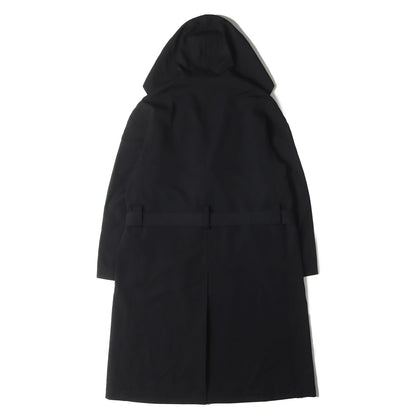 フーデッド ウールギャバ ロング コート (WOOL GABARDINE HOODED COAT) / REGULATION Yohji Yamamoto MEN