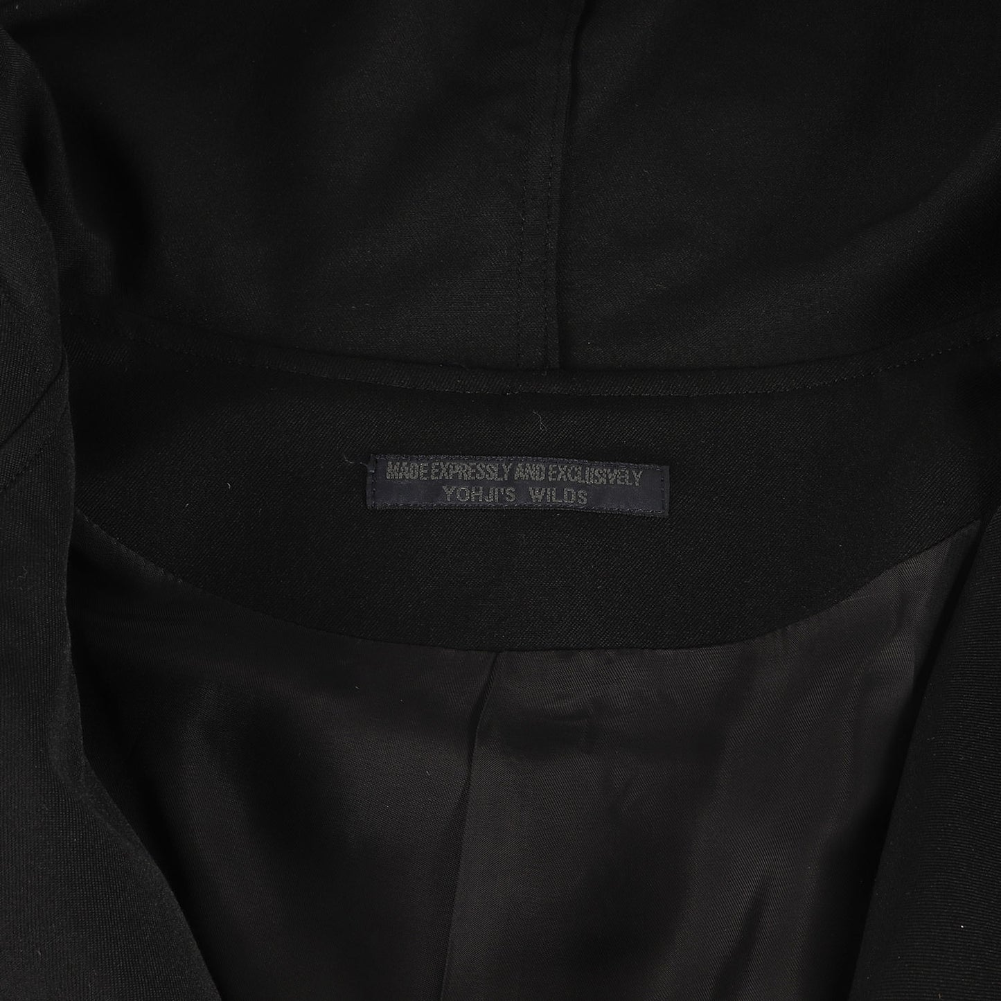 フーデッド ウールギャバ ロング コート (WOOL GABARDINE HOODED COAT) / REGULATION Yohji Yamamoto MEN