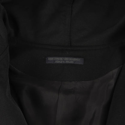 フーデッド ウールギャバ ロング コート (WOOL GABARDINE HOODED COAT) / REGULATION Yohji Yamamoto MEN