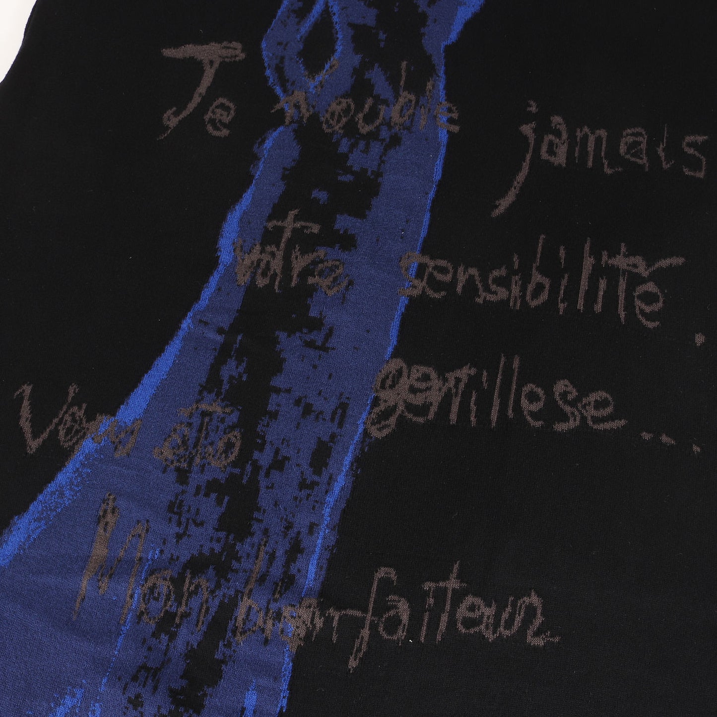 バックジャガード コットンニット ロングカーディガン (女柄CD) / POUR HOMME