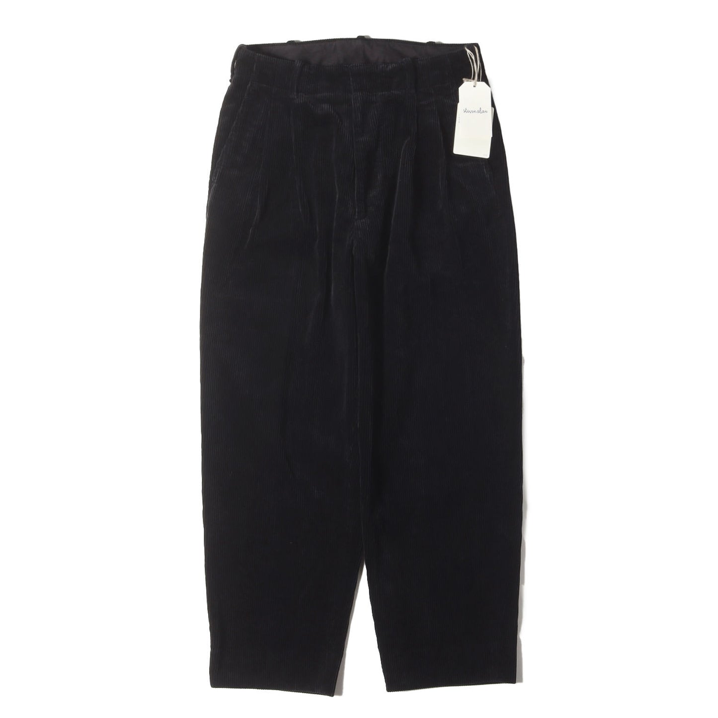 24AW 8W ヘビーウェイト コーデュロイ ツープリーツ スラックス パンツ