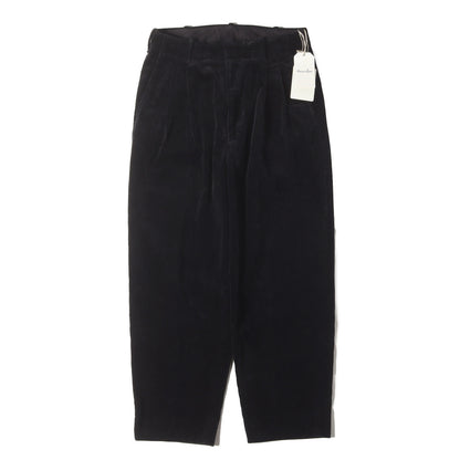 24AW 8W ヘビーウェイト コーデュロイ ツープリーツ スラックス パンツ