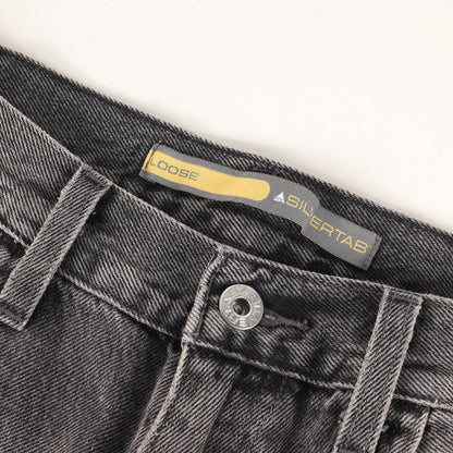 24AW シルバータブ テーパード デニム パンツ (SILVERTAB LOOSE BLOCK PARTY)