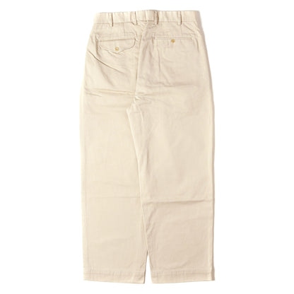 22AW ツータック ワイドストレート チノパンツ (NIDOM CHINO BALLOON PANTS)