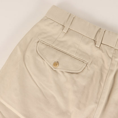 22AW ツータック ワイドストレート チノパンツ (NIDOM CHINO BALLOON PANTS)