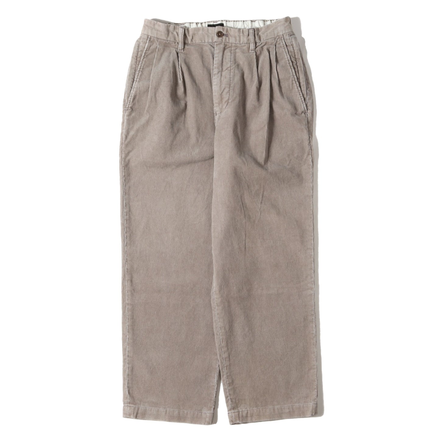 24AW ツータック コーデュロイ トラウザー スラックス パンツ (FADED 14W RIDGE SKACKS)