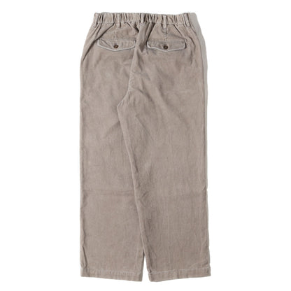 24AW ツータック コーデュロイ トラウザー スラックス パンツ (FADED 14W RIDGE SKACKS)