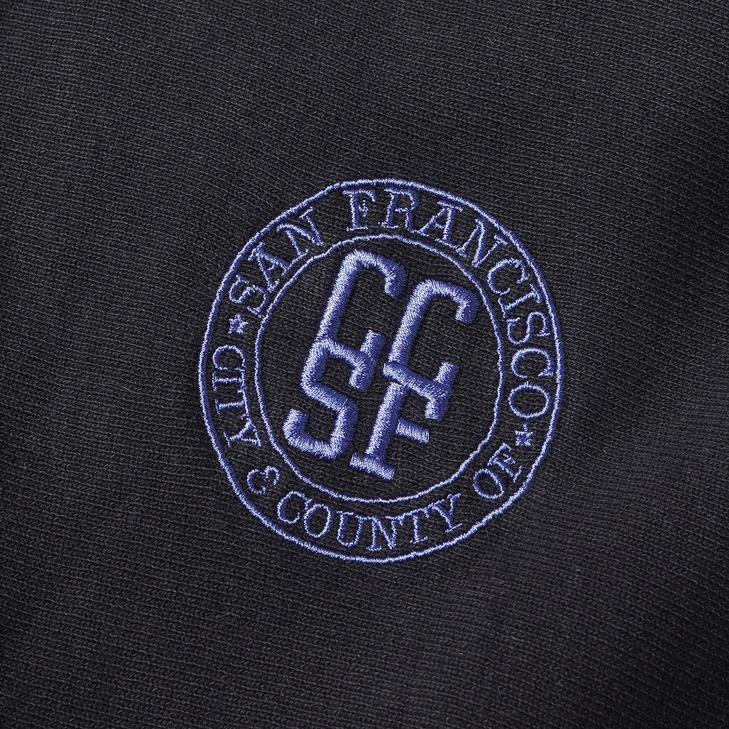 24AW × BEAUTY&YOUTH 別注 単色タグ フェード加工 CCSF 刺繍 リバースウィーブ スウェット パーカー