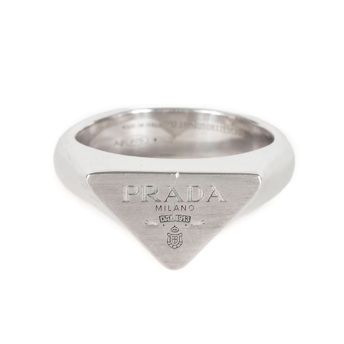 トライアングル シンボル ロゴ リング / Ag925