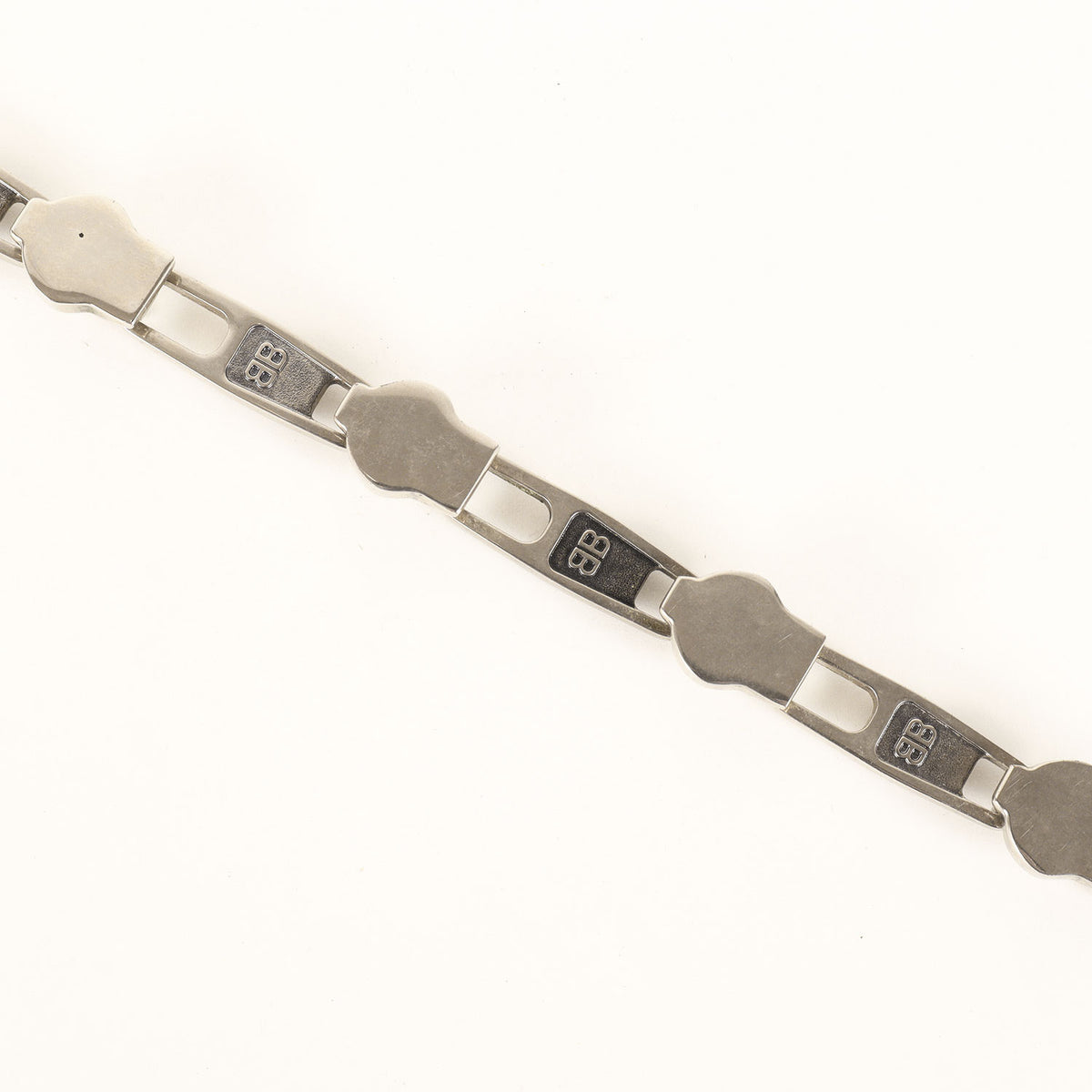 21SS BB刻印 ジッパー リンクチェーン チョーカー ネックレス (Zip Necklace)