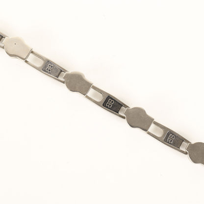 21SS BB刻印 ジッパー リンクチェーン チョーカー ネックレス (Zip Necklace)