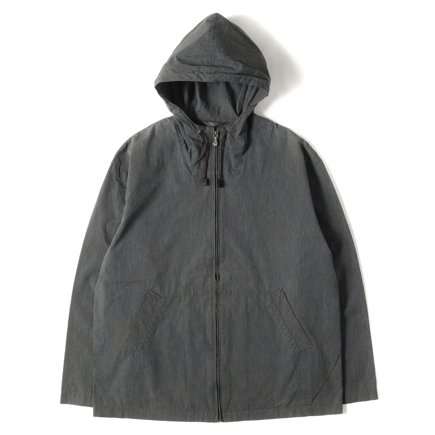 シャンブレー ジップ パーカー ジャケット / MADE IN JAPAN