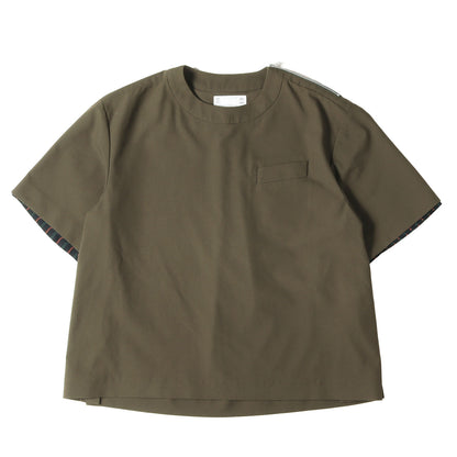 21SS ショルダージップ プルオーバー シャツ (SUITING PULLOVER)