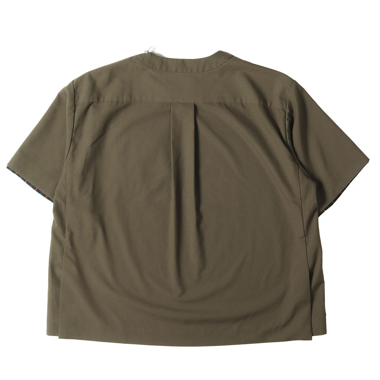 21SS ショルダージップ プルオーバー シャツ (SUITING PULLOVER)