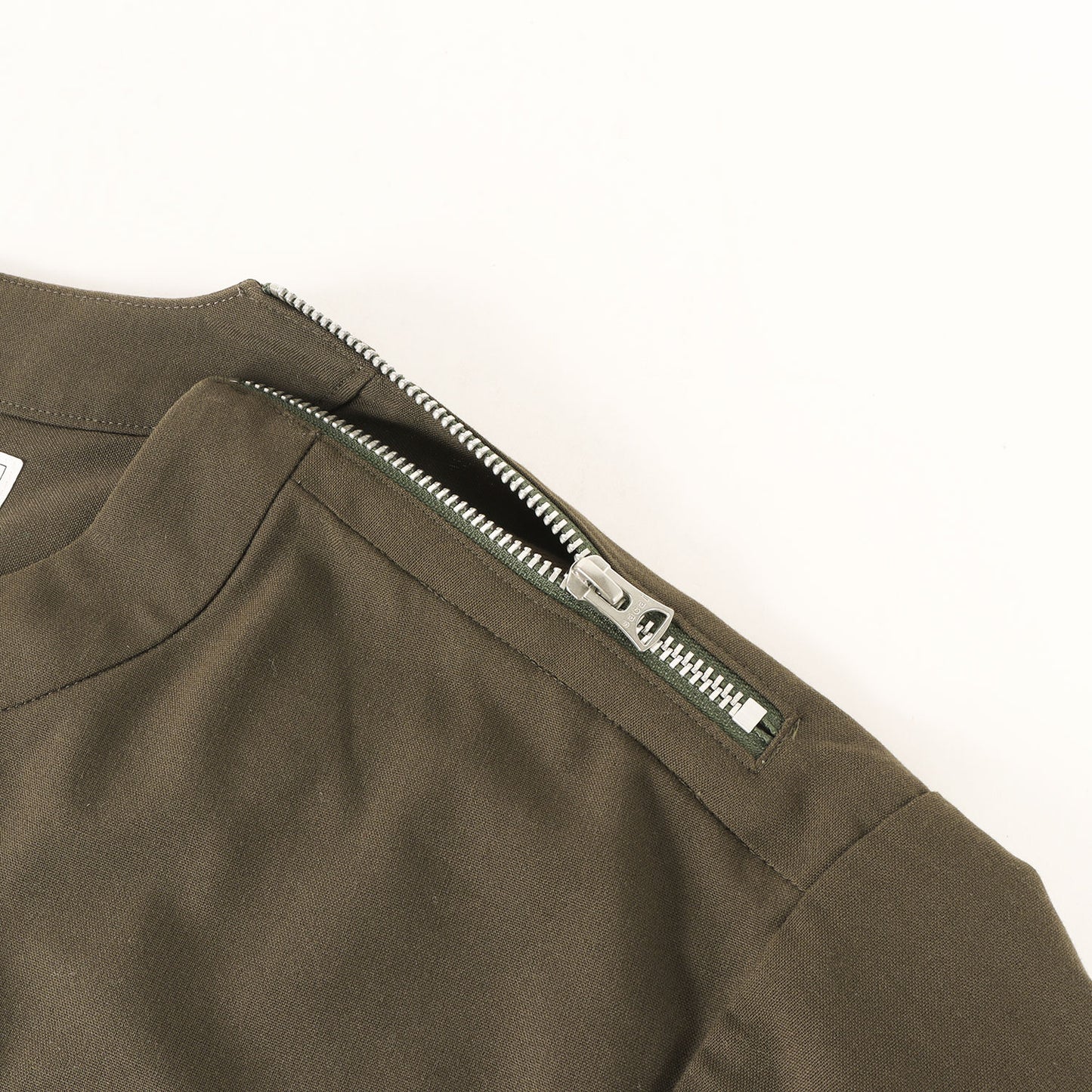 21SS ショルダージップ プルオーバー シャツ (SUITING PULLOVER)