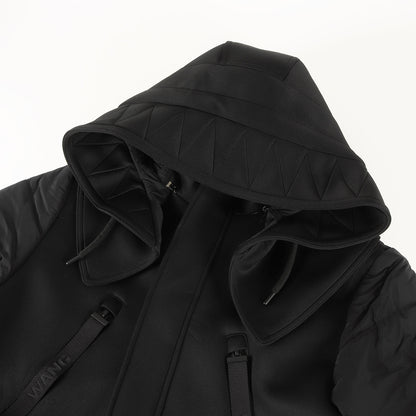 × H&M ダウンライナー付き ボンディング ロング コート