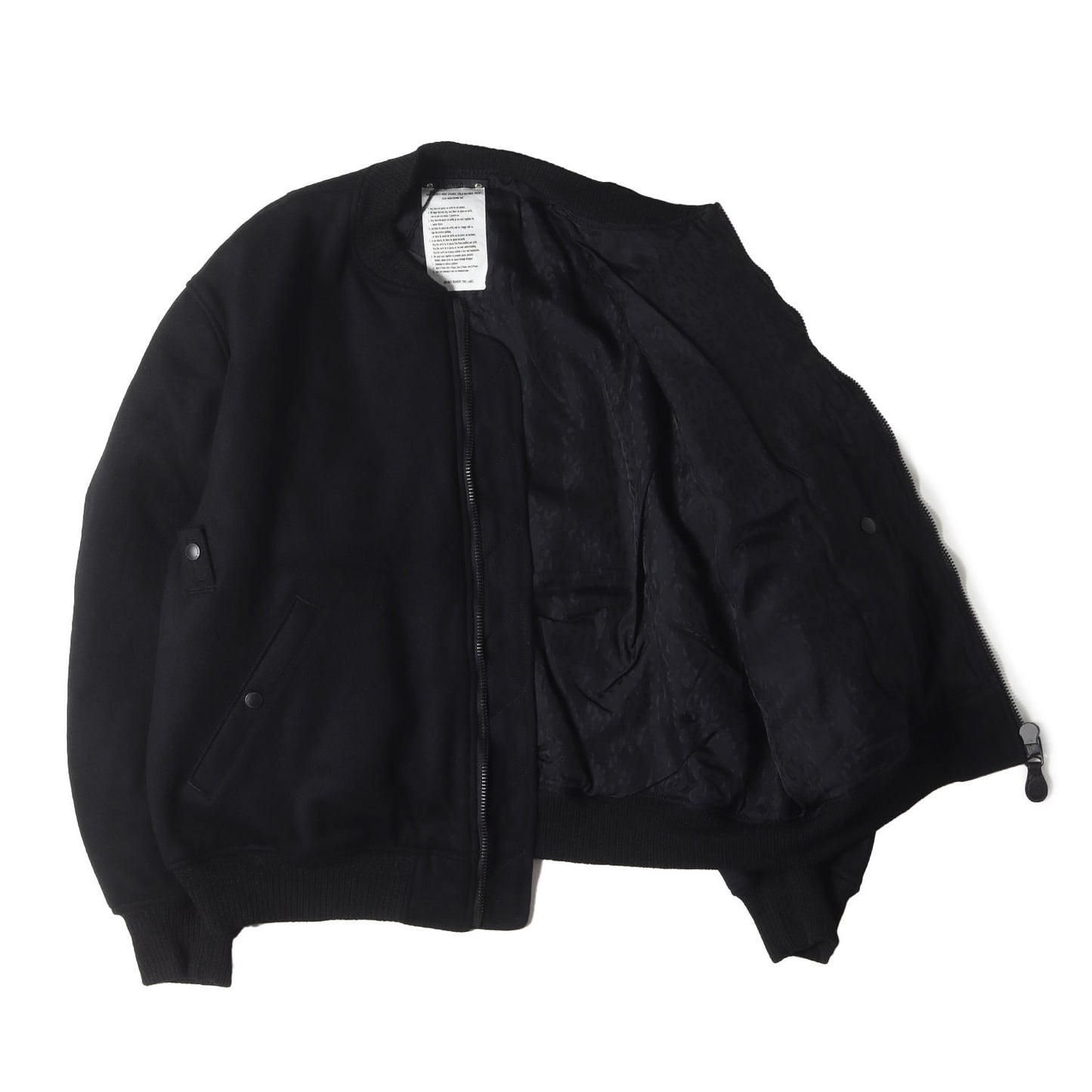 25AW メルトン ボンバージャケット (WOOL MELTON BOMBER JKT 2511-9001)