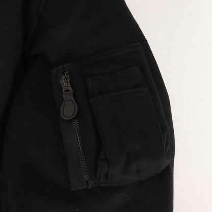 25AW メルトン ボンバージャケット (WOOL MELTON BOMBER JKT 2511-9001)