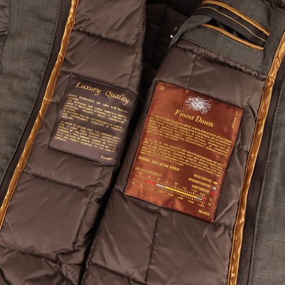 前立てライナー付き ダウン ピーコート (EMIDIO-KM)