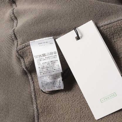 25AW × BIOTOP 別注 ヴィンテージ加工 ハーフジップ スウェット トレーナー (A.PRESSE for BIOTOP Vintage Half Zip Sweat)