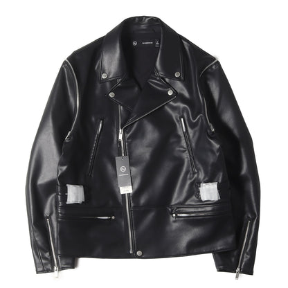 24SS × GU 2WAY ダブル ライダース ジャケット