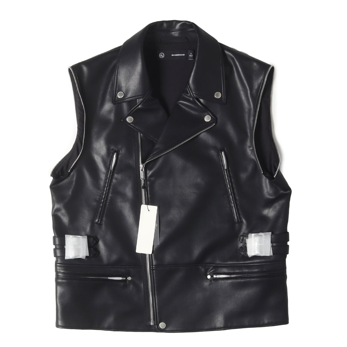 24SS × GU 2WAY ダブル ライダース ジャケット