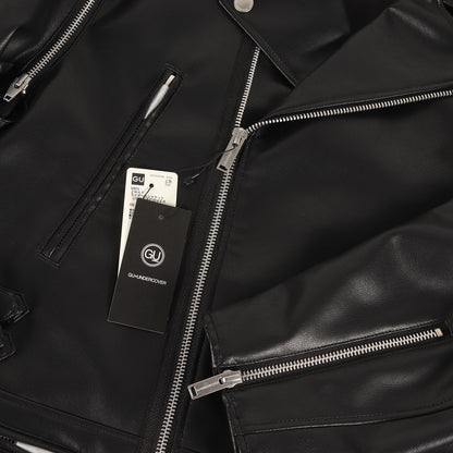 24SS × GU 2WAY ダブル ライダース ジャケット