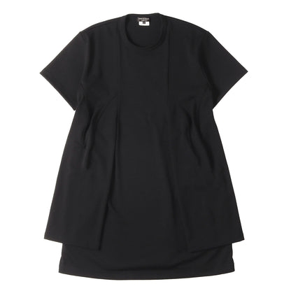 23AW 4本袖 バインダーネック ロング Tシャツ
